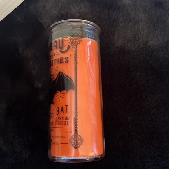 NEW Bloom & Prosper Laveau Pumpkin Scented Candle - Vampire Bat - Picture 6 of 10